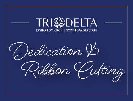 Epsilon Omicron House Dedication & Ribbon Cutting