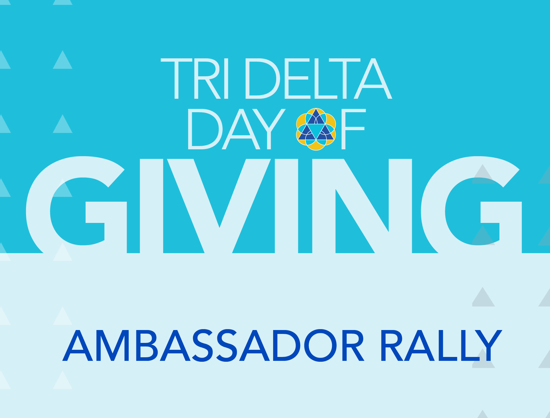 Day of Giving Ambassador Rally