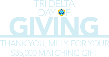 Tri Delta Day of Giving