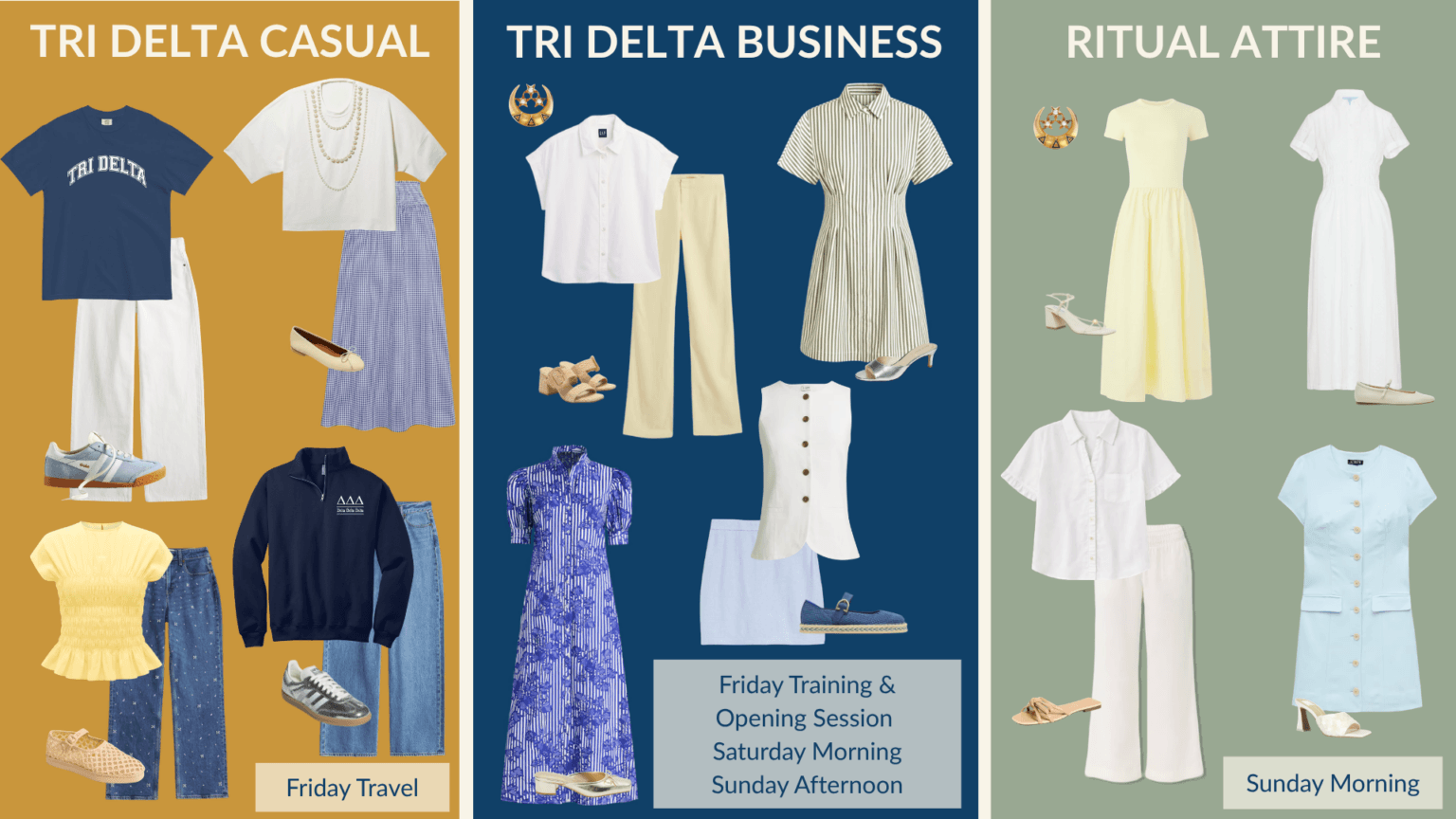 Tri Delta Inlay Convention 2026 FAQs - Tri Delta